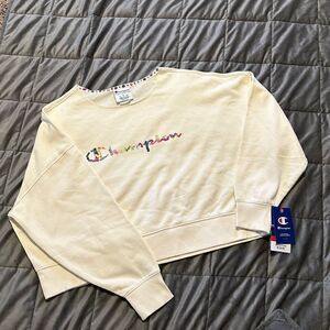 NWT Champion crop sweat shirt, sz Large